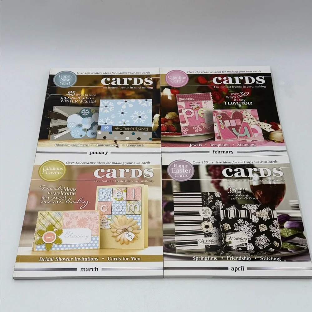 Card Magazine elegant brown